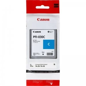 Image of Canon - PFI-030 Cyan (C) - 55ml Ink Tank