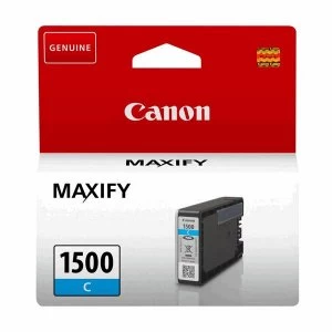 Image of Original Canon PGI1500C Cyan Ink Cartridge