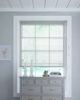 Image of Little Black Book 25mm Venetian Blind - Grey - 90x160cm