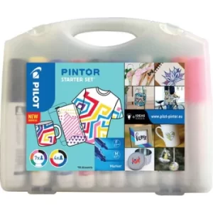 Image of Pintor Fine/Medium Bullet Tip Paint Marker Starter Set Assorted (Pack 11) 3131910537687