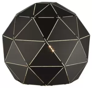 Image of Spring Table Lamp White, Matt Black, E27