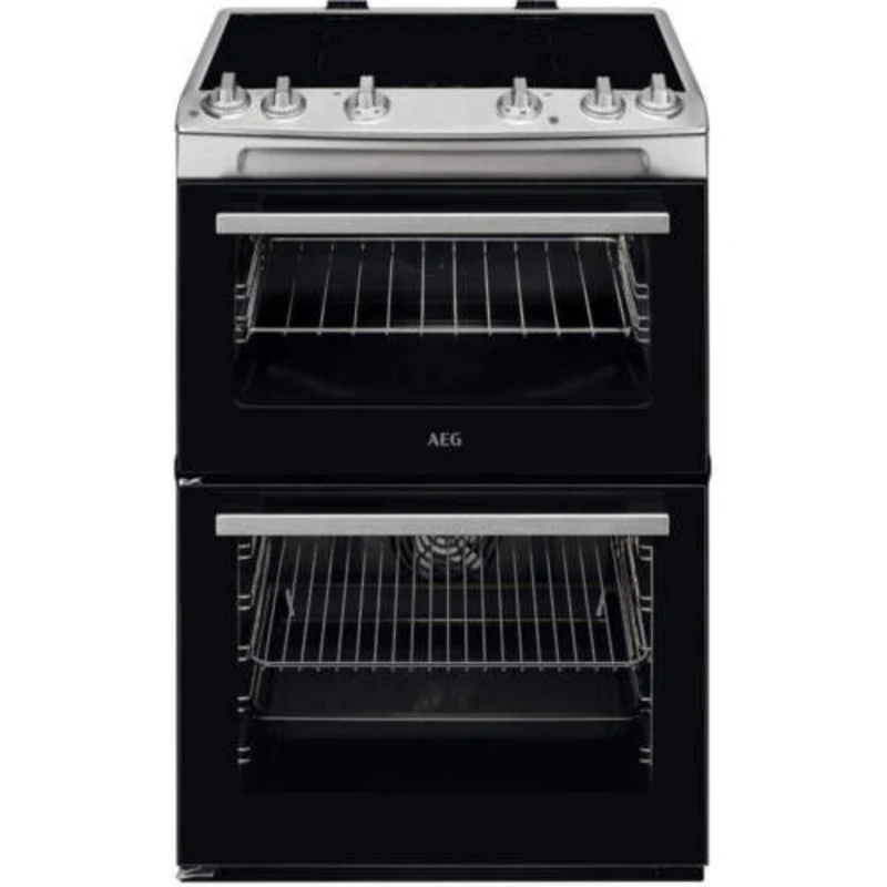 Image of AEG 6000 SurroundCook CIX6500ABM 60cm Electric Cooker with - Stainless Steel - A Rated