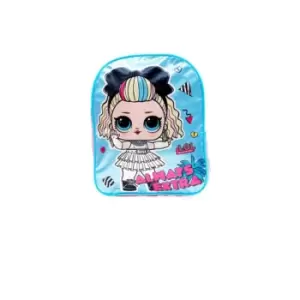 Image of Lol Surprise Premium Satin Backpack (One Size) (Blue/Pink)