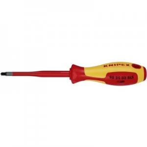 Image of Knipex VDE PZ/Phillips/SL plus/minus drivers Size (screwdriver) PZ 2 Blade length: 100 mm