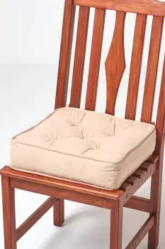 Image of Cotton Dining Chair Booster Cushion
