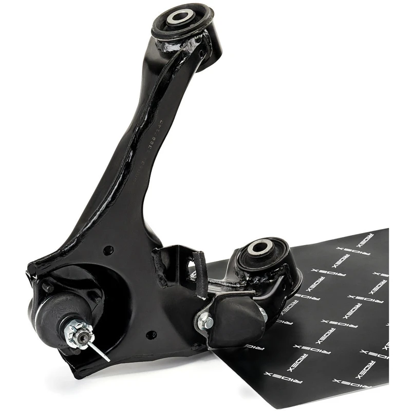 Image of RIDEX 273C1079 Suspension arm Control Arm, Sheet Steel, Upper, with rubber mount Sheet Steel Track Control Arm (273)