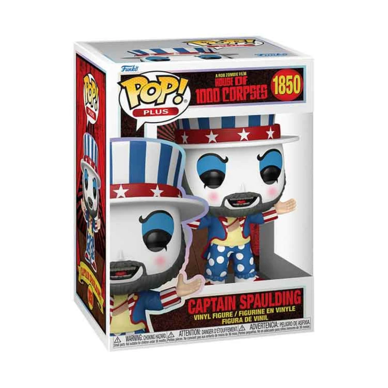 Image of AJ Toys & Books Funko Captain Spaulding - House of 1000 Corpses Pop! Plus
