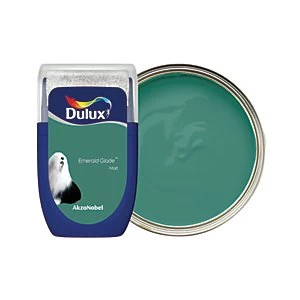 Image of Dulux Emerald Glade Matt Emulsion Paint 30ml