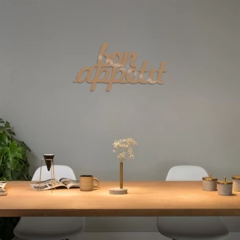 Image of Bon Appetit 1 - Copper Copper Decorative Metal Wall Accessory