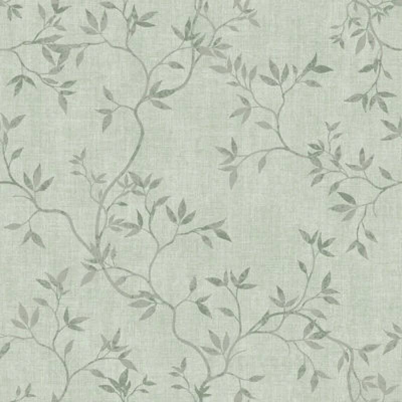 Image of Darcy James Collection Japandi Leaf Wallpaper Green Muriva 173574
