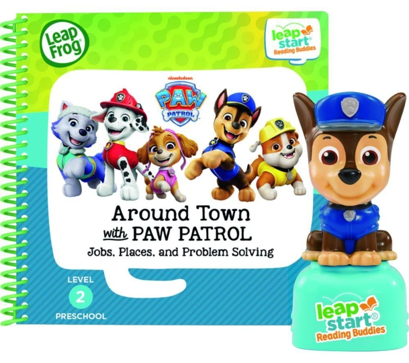 Image of LEAPFROG Leapstart Buddies Interactive Book: Around Town with PAW Patrol 3417764844035