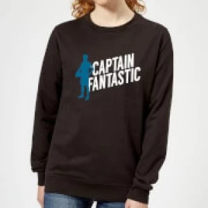 Image of Captain Fantastic Womens Sweatshirt - Black - 3XL
