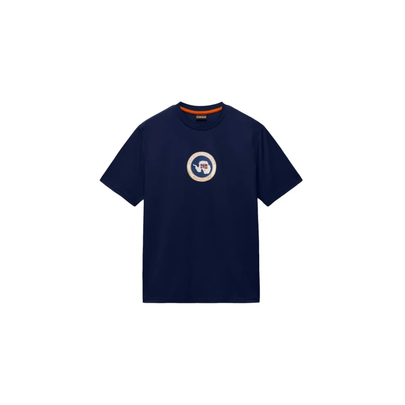 Image of T-Shirt Napapijri Phos Bleu Male M