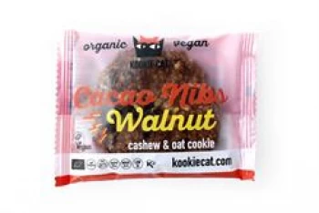 Image of Kookie Cat Cacao Nibs & Walnut Cookie 55g