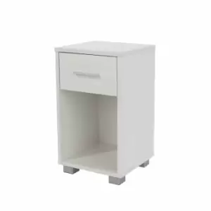 Image of Lido 1 Drawer Compact Bedside Cabinet