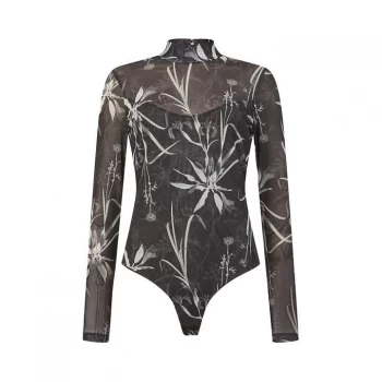 Image of AllSaints Rutland Elia Bodysuit - Black