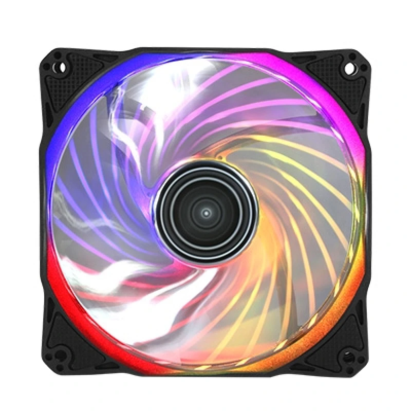 Image of Antec Rainbow 120 RGB Computer case Fan 12cm Black. Transparent