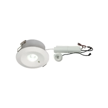 Image of LED Emergency Downlight 6000K (maintained/non-maintained use), 230V 3W - Knightsbridge
