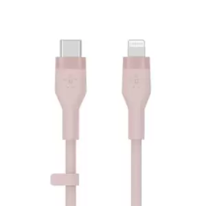 Image of Belkin CAA009BT1MPK USB cable 1m USB C USB C/Lightning Rose