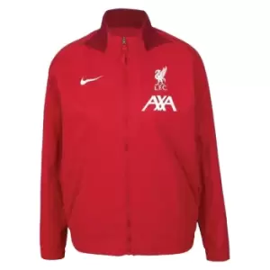 Image of 2022-2023 Liverpool Anthem Jacket (Red) - Ladies