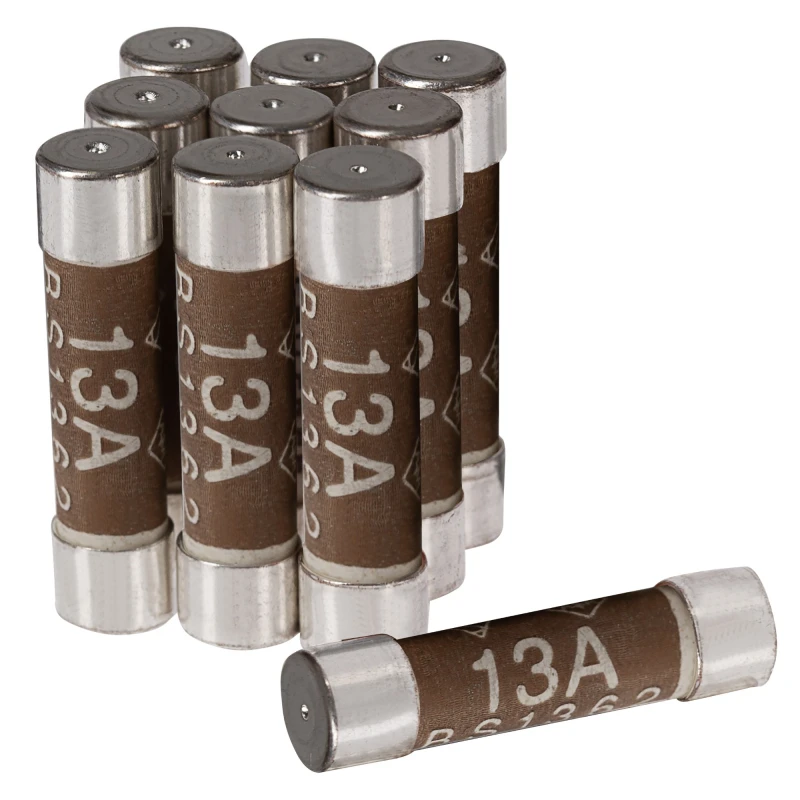 Image of Maplin 13 Amp Plug Fuse BS1362 25.4 x 6.4mm - Pack of 10