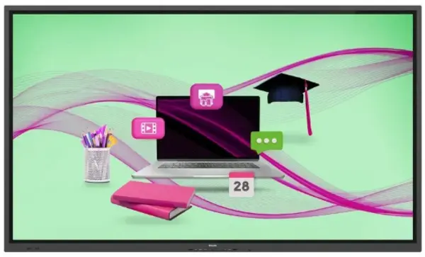 Image of Philips 86" 86BDL4052E/00 4K Ultra HD Touch Screen LCD Monitor