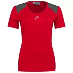 Image of Head Club Tech T-Shirt Womens - Red