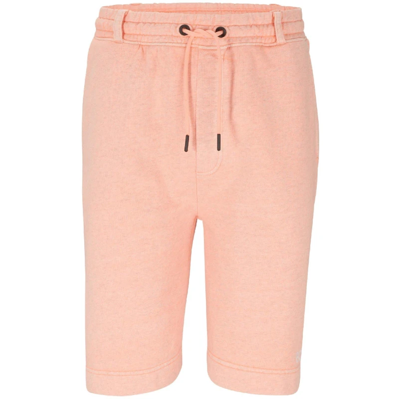 Image of Boss Mens Seneon Jersey Shorts Bright Orange male S