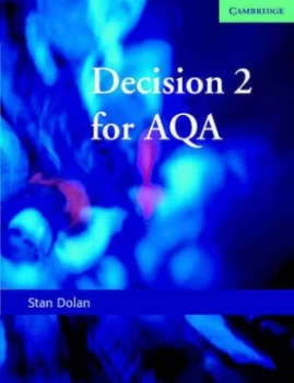 Image of Decision 2 for Aqa by Stan Dolan Book
