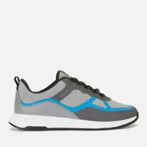 Image of BOSS Mens Titanium Runn Trainers - Open Blue - UK 8