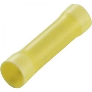 Image of Butt joint 2.602 mm2 Insulated Yellow