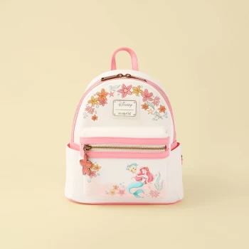 Image of Loungefly Disney The Little Mermaid Floral Mini Backpack - VeryNeko Exclusive