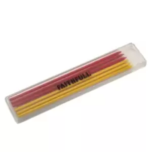 Image of Faithfull Mixed Pencil Marking Refill (6 Pack)