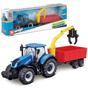 Image of New Holland T7.315 Tractor & Combination Trailer Model