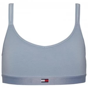 Image of Tommy Bodywear Flag Bralette - Dusty Blue