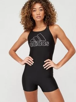 Image of Adidas Fit Legsuit - Black