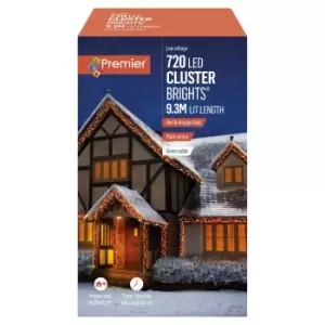 Image of 7720 Vintage Gold and Red Cluster Lights