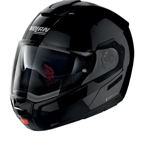Image of Nolan N90-3 Classic 3 Glossy Black ECE 22.06 Modular Helmet Size S
