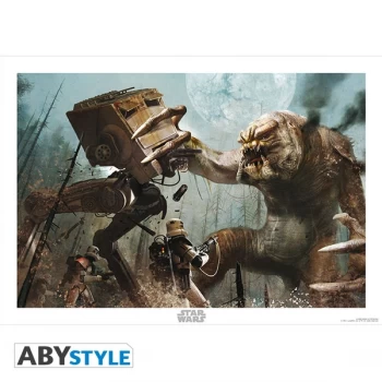 Image of Star Wars - Masterprint Rancor Collector Artprint