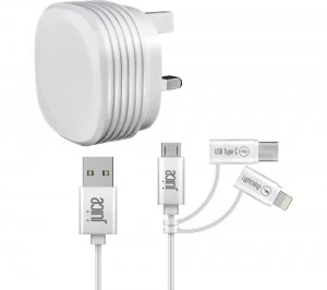 Image of JUICE Multi Mains Charger 1A Universal USB Charger - 1.5 m