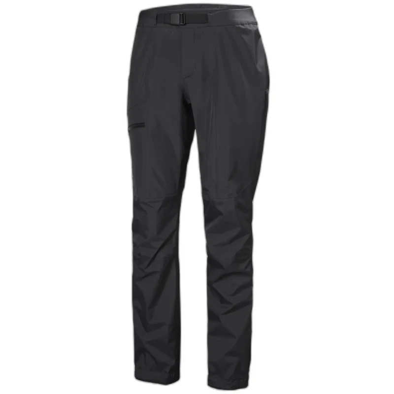 Image of Womens Trousers Helly Hansen vergals 3l shell Noir Female L