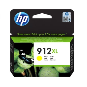 Image of HP 912XL Yellow Ink Cartridge