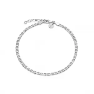 Image of Infinity Chain Sterling Silver Bracelet RBR07_SLV