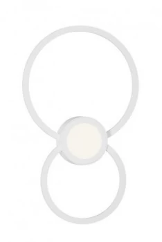 Image of Wall Lamp Circles, 24W, 3000K, 1440lm, White