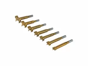 Image of Silverline 273203 Titanium-Coated Forstner Bit Set 7pce 12 - 35mm
