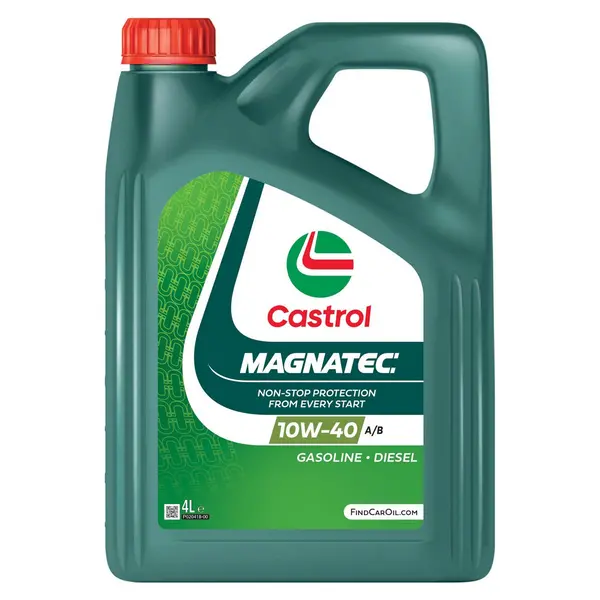 Image of Castrol Engine oil Castrol Magnatec 10W-40 A/B Capacity: 4l, Part Synthetic Oil 15F7CE
