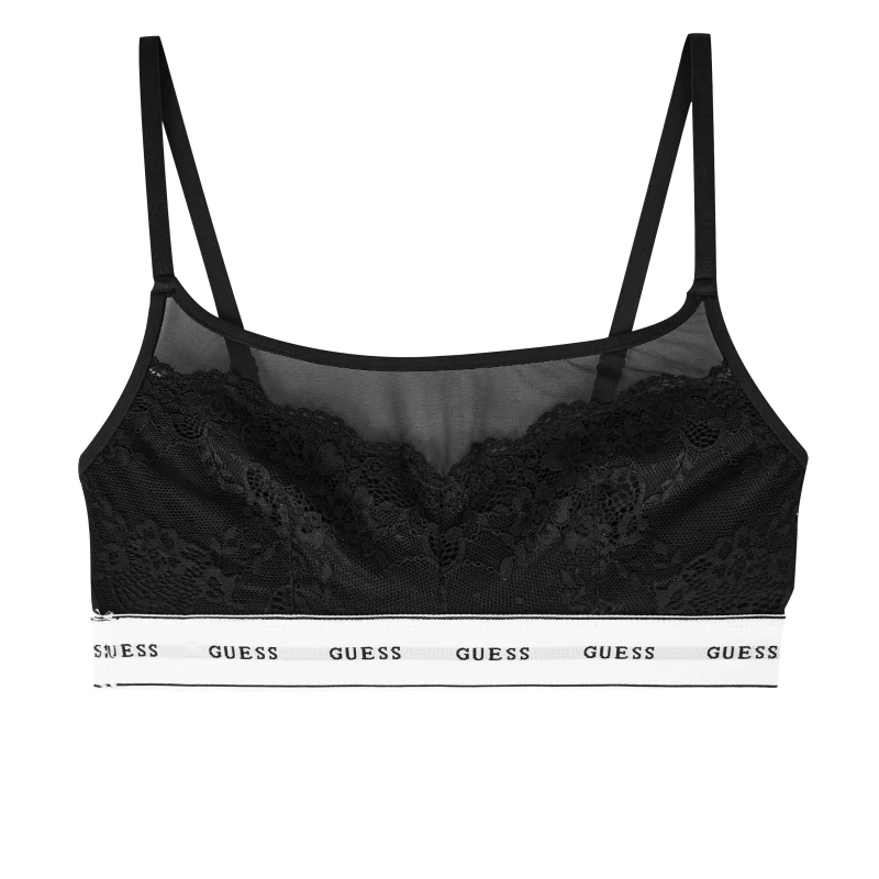 Image of Guess Belle Bralette - Black 8