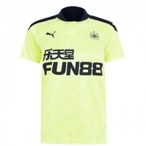 Image of Puma Newcastle United Away Shirt 2020 2021 Ladies - Fizzy Yellow