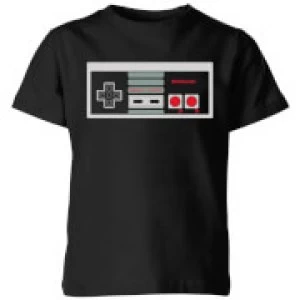 Image of Nintendo NES Controller Chest Kid's T-Shirt - Black - 5-6 Years