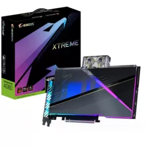 Image of Gigabyte AORUS GeForce RTX 4080 16GB XTREME WATERFORCE WB NVIDIA...